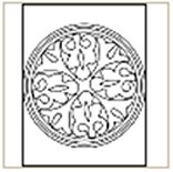 Medieval-Pattern-06 Coloring Page